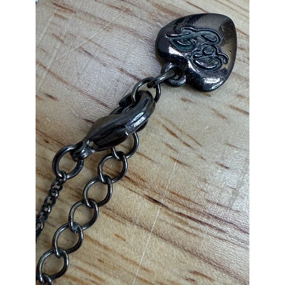 Betsey Johnson Rhinestone Cupcake Pendant Necklace With Pearl & Heart Accents - Picture 10 of 12